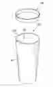 Fig. 01 - VESSEL WITH ANTIMICROBIAL RIM