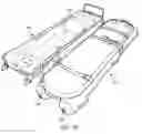 Fig. 06 - Portable, inflatable mattress with tent attachment