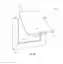 Fig. 09 - Pet door having insulating flap