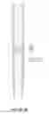 Fig. 04 - Casing for the circulation of fluids at the bottom of a well, with a downward-facing opening, for oil wells