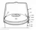 Fig. 01 - Clip for use with a cooking device