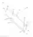 Fig. 13 - Chain tensioner arm or chain guide flat face features to allow face assembly from one end of the guide or arm