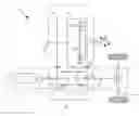 Fig. 01 - Power split and variable creep drive system for street sweeper or like specialty vehicle