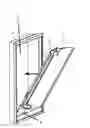 Fig. 12 - Adjustable LED light fixture for use in a troffer