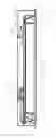 Fig. 27 - Adjustable LED light fixture for use in a troffer