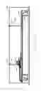 Fig. 30 - Adjustable LED light fixture for use in a troffer