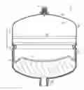 Fig. 01 - Moisture detecting air cap indicator for expansion tank failure
