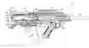 Fig. 01 - Bullpup conversion kit for firearm