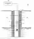 Fig. 01 - Identification of annulus materials using formation porosity