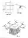 Fig. 12 - Package delivery by means of an automated multi-copter UAS/UAV dispatched from a conventional delivery vehicle