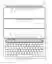 Fig. 01 - Flexible keyboard accessory for a portable electronic device