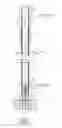 Fig. 03 - Fuel assembly with an external dashpot disposed around a guide tube portion