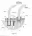 Fig. 83 - Process for manufacturing a leadless feedthrough for an active implantable medical device