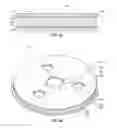 Fig. 07 - Electrostatic puck assembly with metal bonded backing plate for high temperature processes