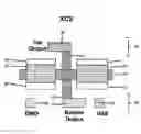 Fig. 01 - 3D vertical FET with top and bottom gate contacts