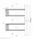 Fig. 22 - Multi-gate vertical field effect transistor with channel strips laterally confined by gate dielectric layers, and method of making thereof