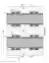 Fig. 79 - Multi-gate vertical field effect transistor with channel strips laterally confined by gate dielectric layers, and method of making thereof