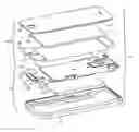 Fig. 01 - Mounting structures for portable electronic devices