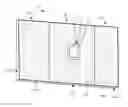 Fig. 01 - Wall system with electronic device mounting assembly