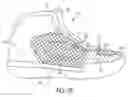 Fig. 03 - Composite upper for shoe with selectively disposed bonding agent