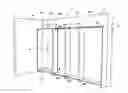 Fig. 01 - Closet partition system and method of assembly