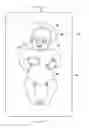 Fig. 01 - MATTRESS WITH EMBEDDED HEAD SUPPORT FOR INFANTS