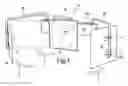 Fig. 01 - Articulating vanity mirror assembly