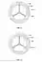 Fig. 12 - Prosthetic aortic heart valves