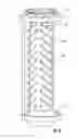 Fig. 05 - Filter Element With Offset Fluid Passage