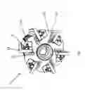 Fig. 02 - ROTOR FOR AN IMPACT CRUSHER