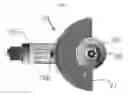 Fig. 15 - Hand grinder and method of coupling grinding disc of hand grinder