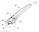 Fig. 01 - Universal razor cartridge handle