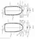 Fig. 10 - Bicycle rim and wheel having inner protrusions