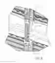 Fig. 16 - Active grille shutter multi part modular frame