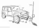 Fig. 01 - Methods for backing a towed dinghy