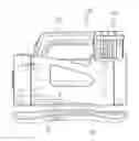 Fig. 01 - Inflator with reflective housing