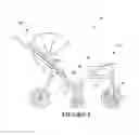 Fig. 04 - Removable seat attachment for a stroller