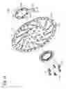 Fig. 11 - Bicycle magnetism generation device and disc brake adapter