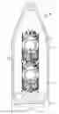 Fig. 01 - Multiple space vehicle launch system