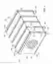 Fig. 02 - Method for transporting mattresses and shipping container holding an assembly of stacked bedding products