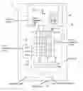 Fig. 01 - Operating panel for an elevator providing options of indicating additional floor information