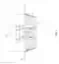 Fig. 10 - Garbage Straining Device for Kitchen Sink Opening with Continuous Water Drainage