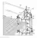 Fig. 01 - Ladder cage latching members and methods of use