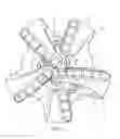 Fig. 02 - Drill bit having shear cutters with reduced diameter substrate