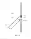 Fig. 02 - Fixing support for horizontal and vertical use