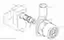 Fig. 01 - Electrical connector with a quick release fastener