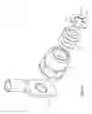 Fig. 08 - Electrical connector with a quick release fastener