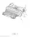 Fig. 10 - Electrical connector having a middle shielding plate with engaging arms for locking to a terminal module unit
