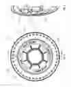 Fig. 09 - Air seed meter disc with flow directing pockets