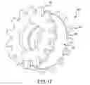 Fig. 17 - Flexible cleaning lance positioner guide apparatus